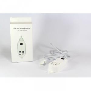 Адаптер блок питания зарядное устройство на 6 USB порта usb hub 220v