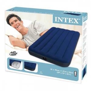 Велюровый односпальный матрас Intex 68757 191x99x22 см