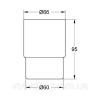  Grohe Essentials 40372001 (старый арт. 40372000) стакан - Склянки на Хмельницком рынке