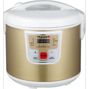 Мультиварка (5 л; 900 Вт; 11 программ; нерж.; LED-дисплей) ViLgrand VMC115_Gold