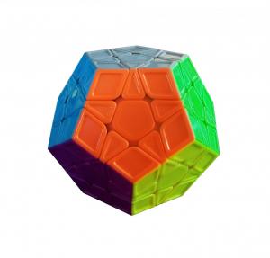 Кубик 0934C-4 QiYi X-Man Megaminx (Sculpture Stickerless)  8см, в кор-ке, 9,5-7,5-13,5см