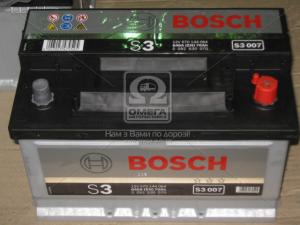 Аккумулятор 70Ah-12v BOSCH (S3007) (278x175x175),R,EN640