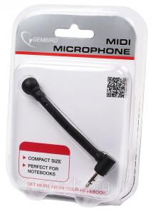 Мини микрофон для ноутбука 3,5мм Gembird MIC-204