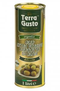 Оливковое масло EXTRA VIRGIN OLIVE OIL Terra Gusto Gold 1 л.