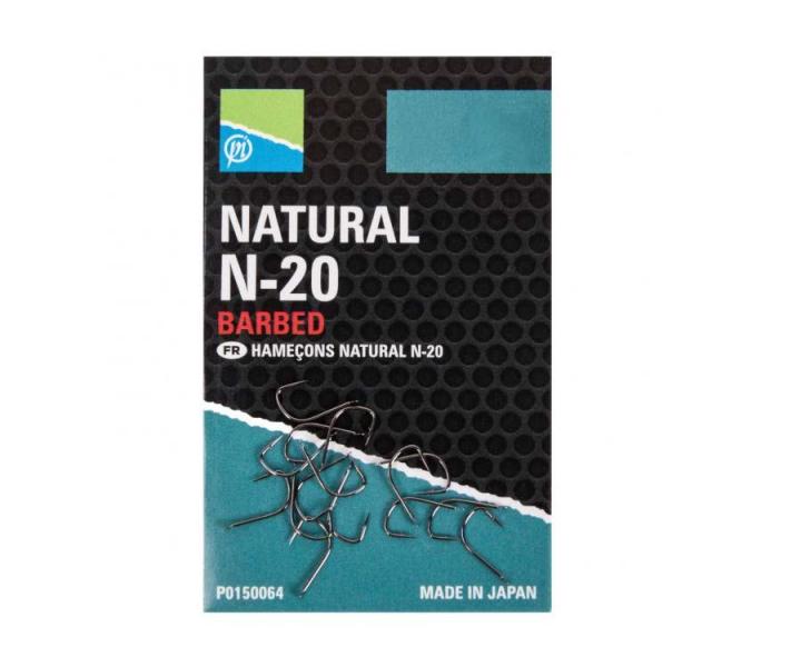 Фото Катушки, Спиннинговые катушки, Flagman Крючки Preston Natural N-20 №12