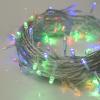 Гирлянда "Нить", 10 м, LED-100-220V, 8 режимов, нить прозрачная, свечение мульти.