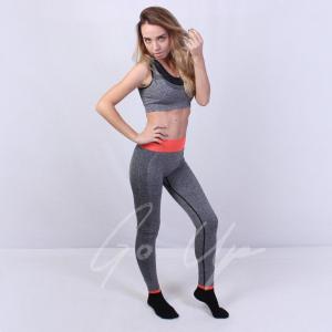 Женские спортивные леггинсы, EXP, стильные тайтсы, леггинсы для фитнеса Серый, Размер "xS\S" (фактически наш S)
