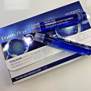 Увлажняющий филлер с коллагеном для волос FarmStay Collagen Water Full Moist Treatment Hair Fil