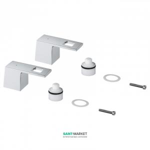 Рычаг для смесителя Grohe Eurocube красная/синяя маркировка хром 48321000