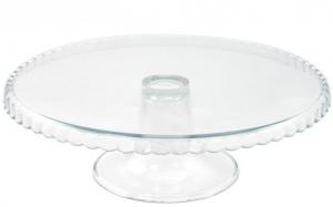 Блюдо на ножке стеклянное Pasabahce диаметр 280 мм, высота 90 мм