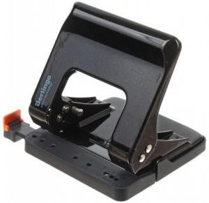 Дырокол Smart Technology 107*105 мм, 25 л., черный