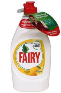 Средство для мытья посуды Fairy 450 мл, «Лимон»