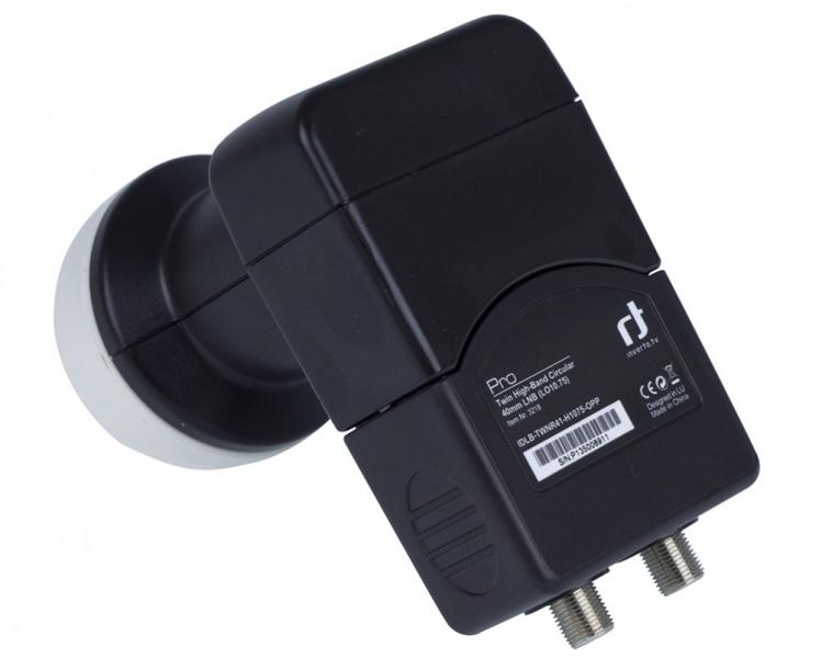 Фото Антенны и комплектующие, Конвертеры SAT, Круговой поляризации (L/R) Inverto Black Pro TWIN CIRCULAR