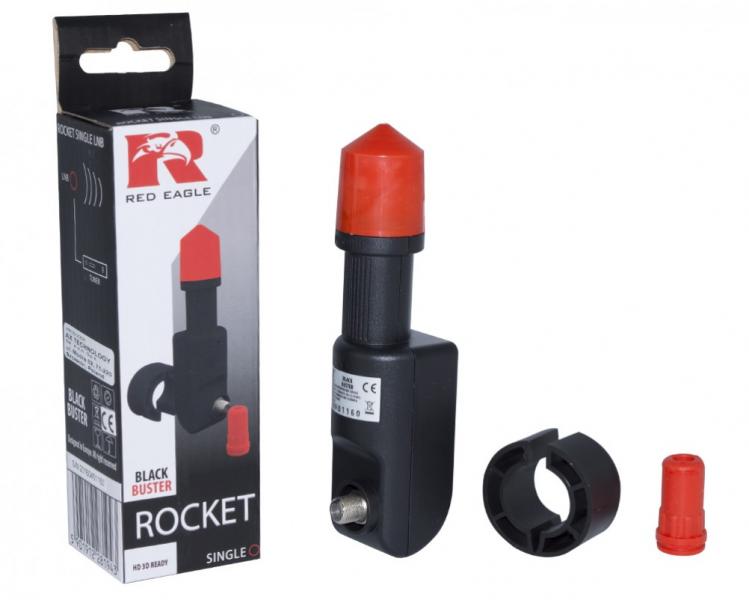 Фото Антенны и комплектующие, Конвертеры SAT, SINGLE (1) Opticum Black Buster ROCKET SINGLE