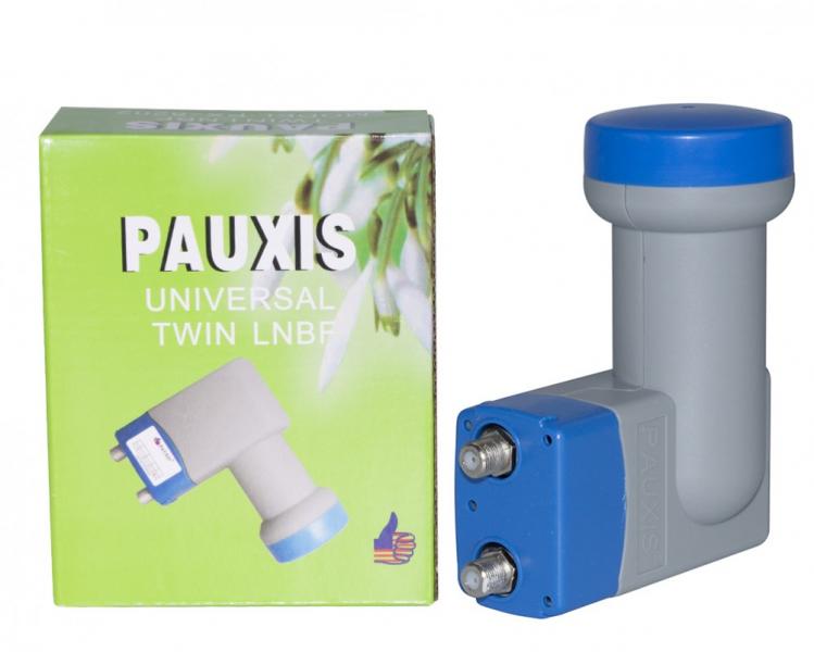 Фото Антенны и комплектующие, Конвертеры SAT, TWIN (2) Pauxis PX-8202 TWIN