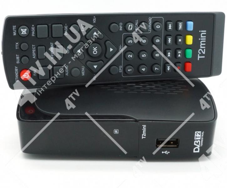 Фото Ресиверы SAT/DVB-Т2/Android, Эфирные DVB-T2 Romsat T2mini питание 12 Вольт DVB-T2