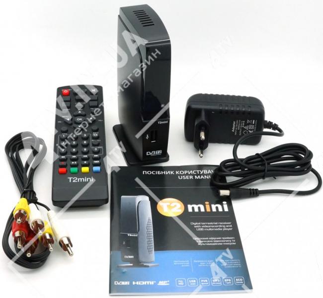 Фото Ресиверы SAT/DVB-Т2/Android, Эфирные DVB-T2 Romsat T2mini питание 12 Вольт DVB-T2