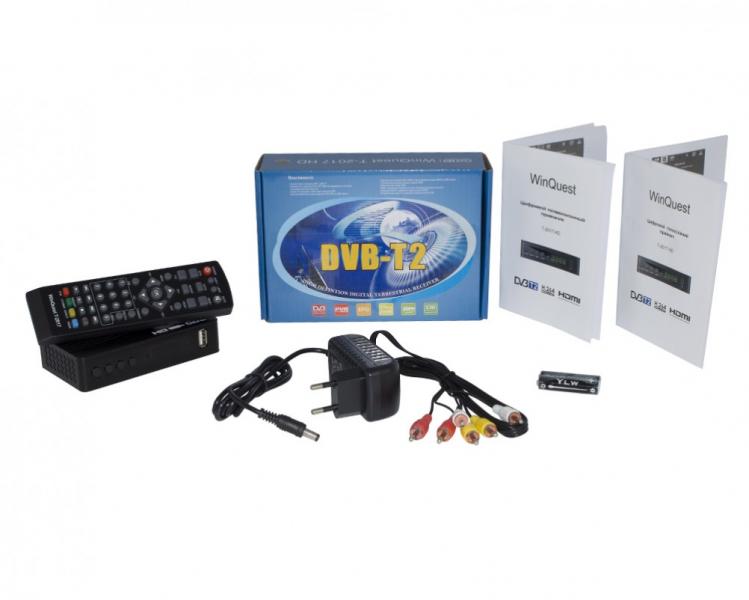 Фото Ресиверы SAT/DVB-Т2/Android, Эфирные DVB-T2 WinQuest T-2017 HD DVB-T2