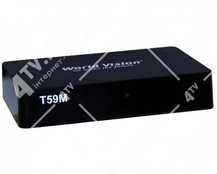 Фото Ресиверы SAT/DVB-Т2/Android, Эфирные DVB-T2 World Vision T59M DVB-T2