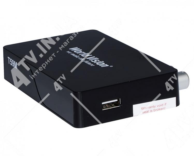 Фото Ресиверы SAT/DVB-Т2/Android, Эфирные DVB-T2 World Vision T59M DVB-T2