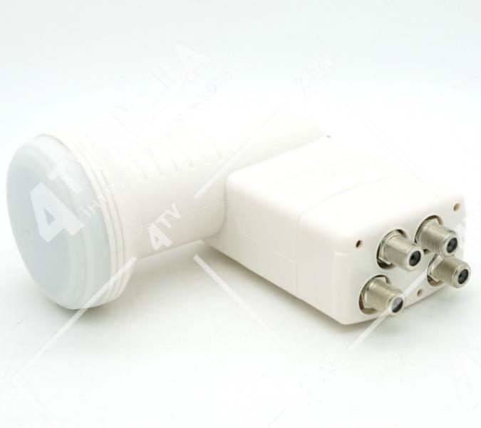 Фото Антенны и комплектующие, Конвертеры SAT, QUAD (4) Alphabox AQB-104U QUAD