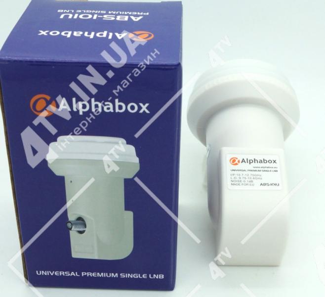 Фото Антенны и комплектующие, Конвертеры SAT, SINGLE (1) Alphabox ABS-101U SINGLE