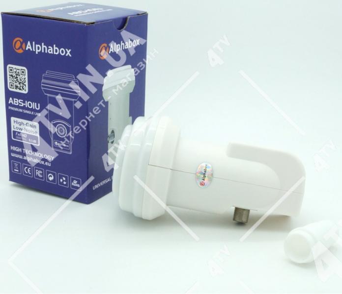 Фото Антенны и комплектующие, Конвертеры SAT, SINGLE (1) Alphabox ABS-101U SINGLE