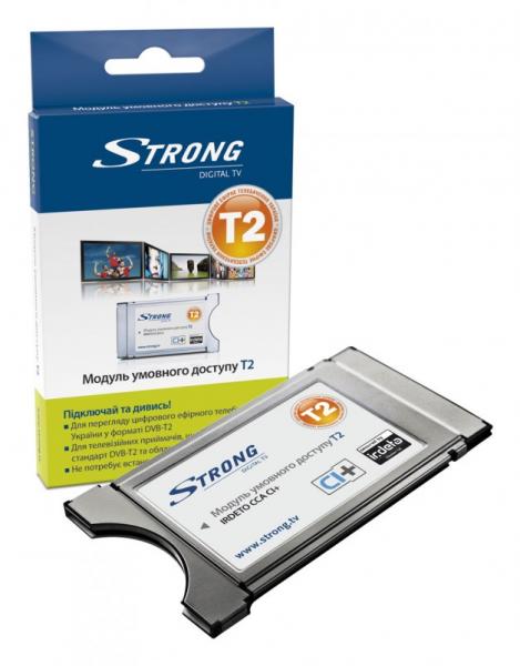 Фото Ресиверы SAT/DVB-Т2/Android, Эфирные DVB-T2 Cam-модуль Strong DVB-T2