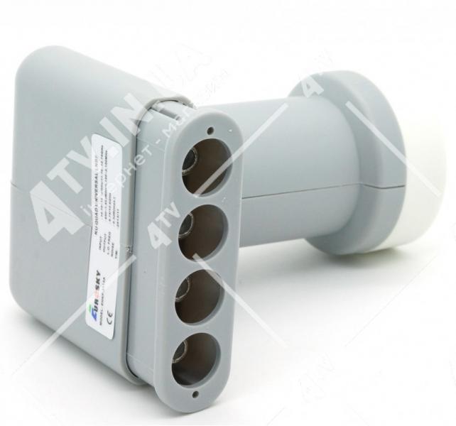 Фото Антенны и комплектующие, Конвертеры SAT, QUAD (4) Eurosky EHKF-3113A QUAD