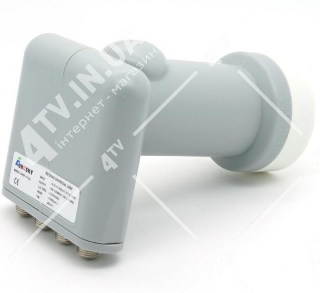 Фото Антенны и комплектующие, Конвертеры SAT, QUAD (4) Eurosky EHKF-3113A QUAD