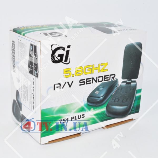 Фото Пульты ДУ, Пульты к спутниковым ресиверам AV Sender GI 751Plus 5.8GHz