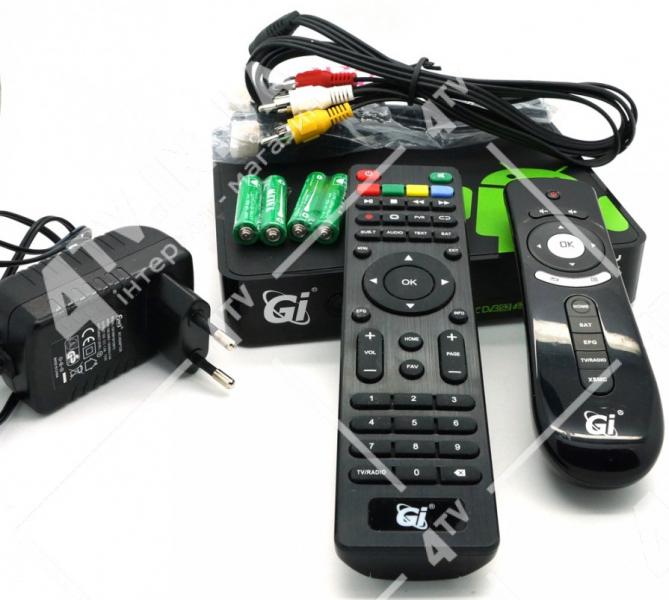 Фото Ресиверы SAT/DVB-Т2/Android, Приставки на ANDROID, IPTV GI Fly ANDROID 50%