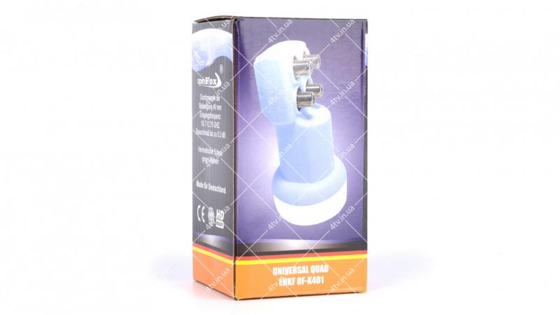 Фото Антенны и комплектующие, Конвертеры SAT, QUAD (4) OpenFox OF-K401 QUAD