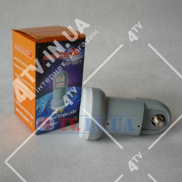 Фото Антенны и комплектующие, Конвертеры SAT, SINGLE (1) OpenFox GKT-D21T SINGLE