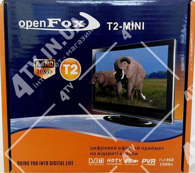 Фото Ресиверы SAT/DVB-Т2/Android, Эфирные DVB-T2 OpenFox T2-Mini DVB-T2