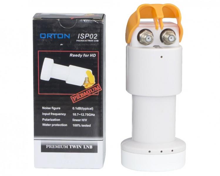 Фото Антенны и комплектующие, Конвертеры SAT, TWIN (2) Orton ISP-02 TWIN