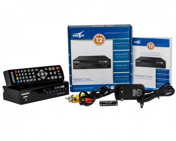 Фото Ресиверы SAT/DVB-Т2/Android, Эфирные DVB-T2 Romsat T2090 DVB-T2