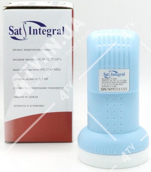 Фото Антенны и комплектующие, Конвертеры SAT, SINGLE (1) Sat-Integral T-800 SINGLE