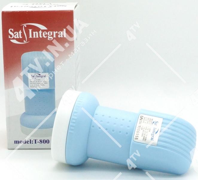 Фото Антенны и комплектующие, Конвертеры SAT, SINGLE (1) Sat-Integral T-800 SINGLE