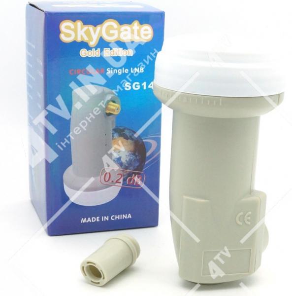 Фото Антенны и комплектующие, Конвертеры SAT, Круговой поляризации (L/R) SkyGate SG14 SINGLE CIRCULAR