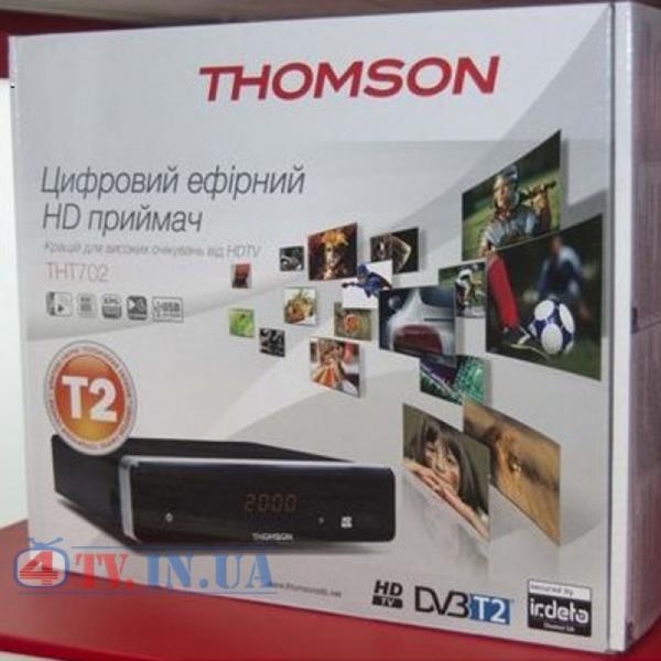 Фото Ресиверы SAT/DVB-Т2/Android, Эфирные DVB-T2 Thomson THT702