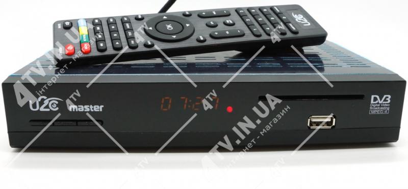 Фото Ресиверы SAT/DVB-Т2/Android, Combo DVB-T2 + DVB-S2 U2C Master Combo DVB-S2/T2/C