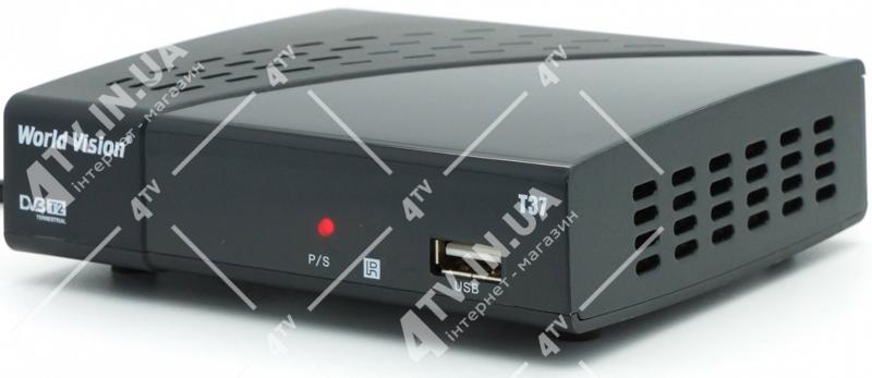 Фото Ресиверы SAT/DVB-Т2/Android, Эфирные DVB-T2 World Vision T37 DVB-T2