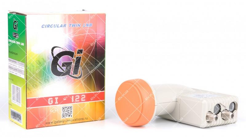 Фото Антенны и комплектующие, Конвертеры SAT, Круговой поляризации (L/R) Galaxy Innovations GI-122 TWIN CIRCULAR