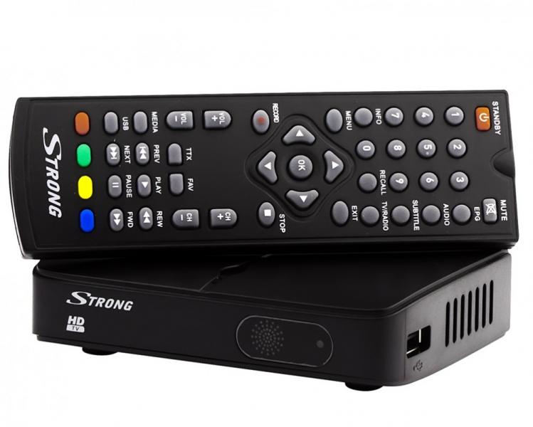Фото Ресиверы SAT/DVB-Т2/Android, Эфирные DVB-T2 Strong SRT 8204 DVB-T2