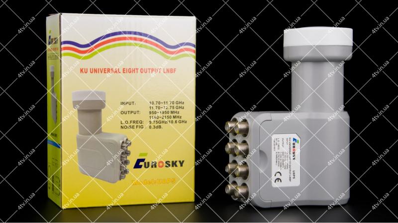 Фото Антенны и комплектующие, Конвертеры SAT, OCTO (8) Eurosky U8P5 OCTO