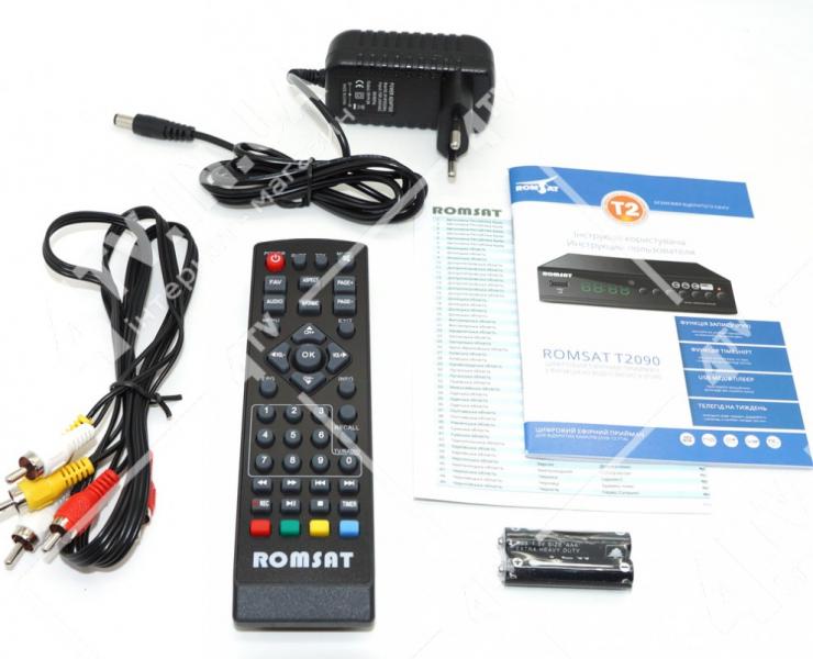 Фото Ресиверы SAT/DVB-Т2/Android, Эфирные DVB-T2 Romsat T2550 DVB-T2