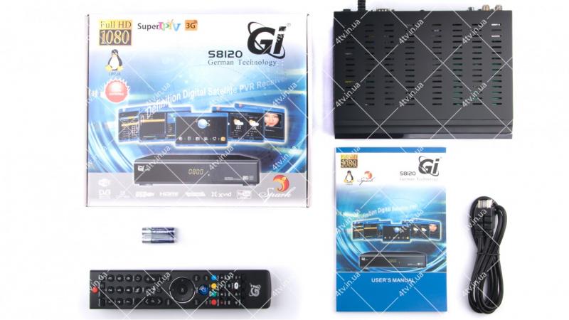 Фото Ресиверы SAT/DVB-Т2/Android, Спутниковые DVB-S2 GI S8120