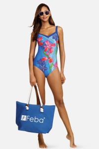 Синая пляжная сумка Feba F87 BAG5 One Size Синий Feba F87 BAG5