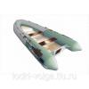 Лодка Риб WinBoat (Винбот) 390R Luxe надувная моторная лодка (Цвет: Светло-серый/зелёный)